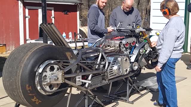 ATF-1 Top Fuel Start Up