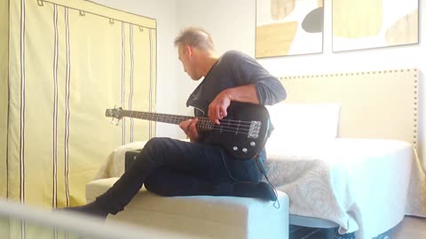 Live out your life within me Christian Hymn bass guitar
