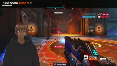 Vtuber 2023 Intro, Overwatch and Reaction