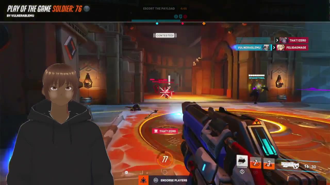 Vtuber 2023 Intro, Overwatch and Reaction