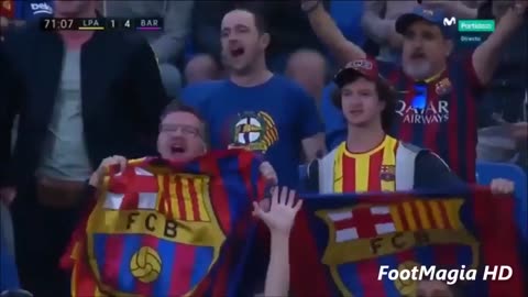 Las Palmas 1 : 4 FC Barcelona - All goals