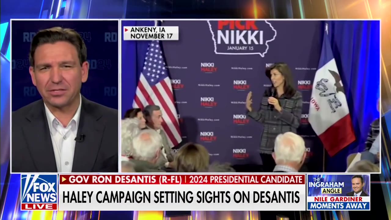 DeSantis Blasts Nikki Haley As 'Fundamentally Out Of Step' Over 'Establishment' Proposals