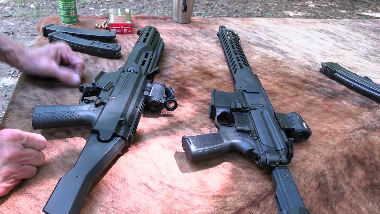 SIG MPX vs CZ Scorpion Evo 3