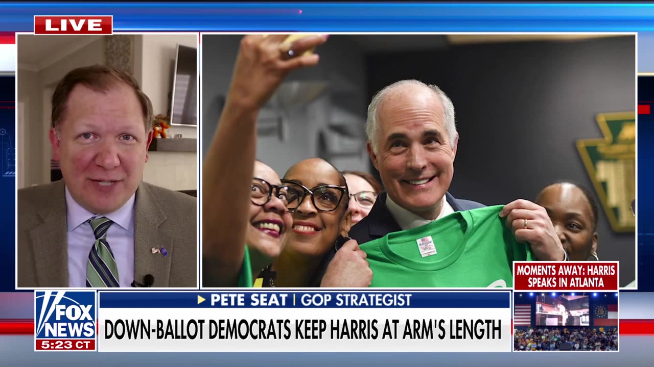 These Democrats are 'breaking up' with Kamala Harris and 'flirting' with Trump, GOP strategist says