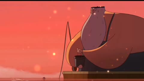 Animated short film the fisherman