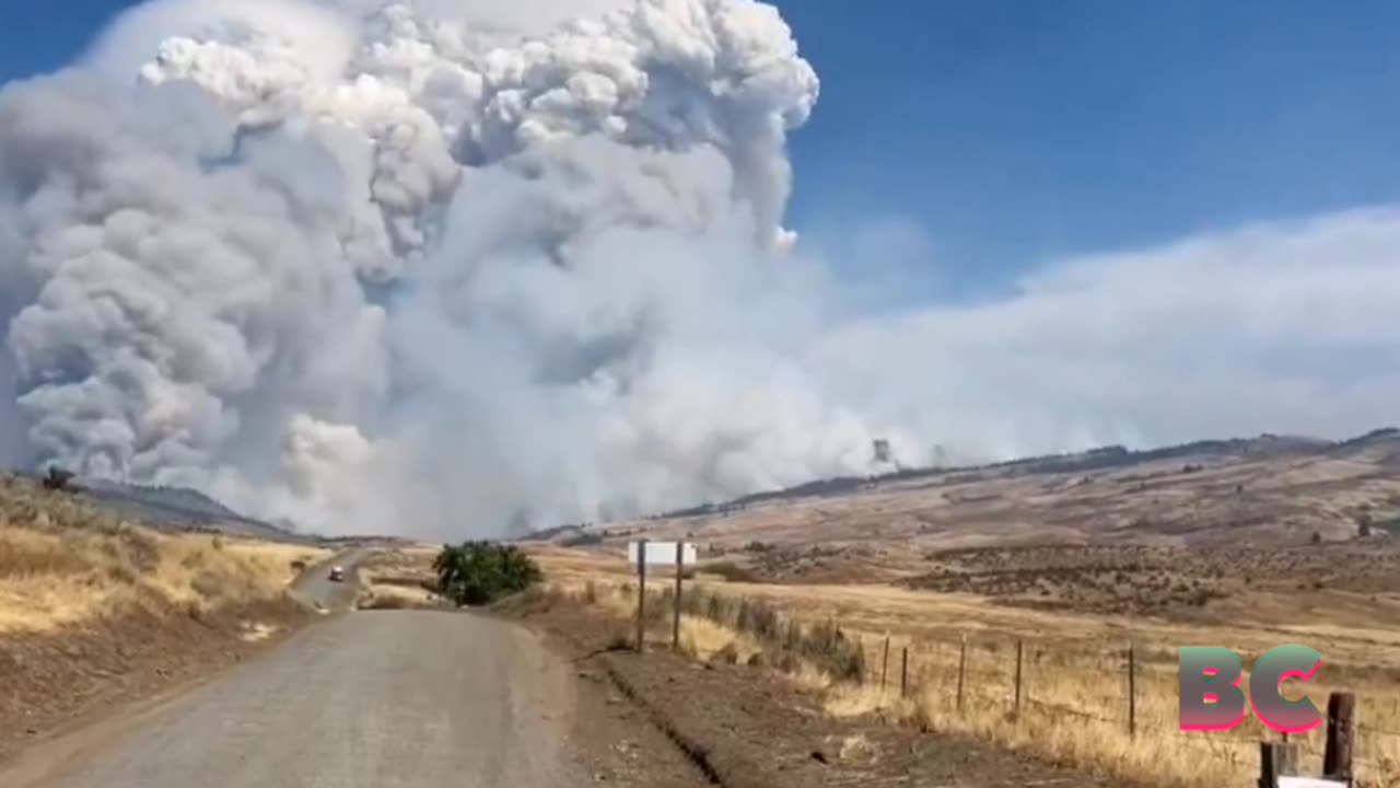 ‘Hellish’ scene unfolds as wildfire races toward California mountain community