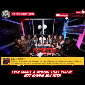 NO FREE ATTENTION: If you're NOT smashing, NO REASON TO TALK TO HER