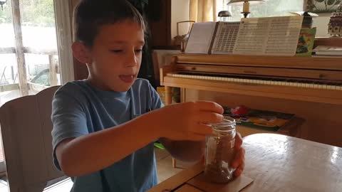 the Great Coin Blowing Trick