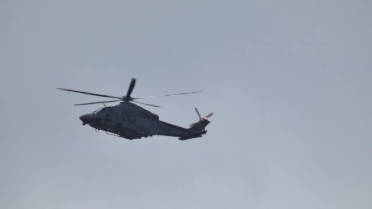 Police Helicopter Childs Rd Mill Park Melbourne