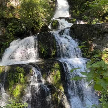Lovely Waterfall in Nature