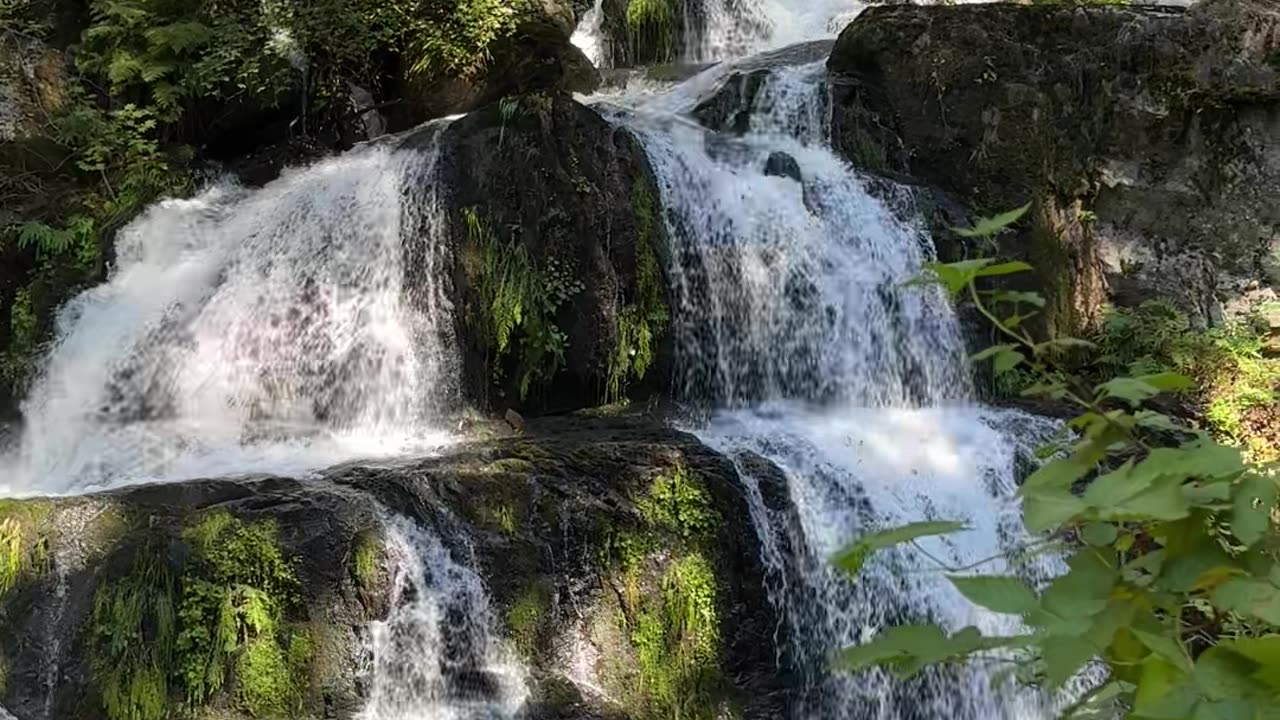 Lovely Waterfall in Nature