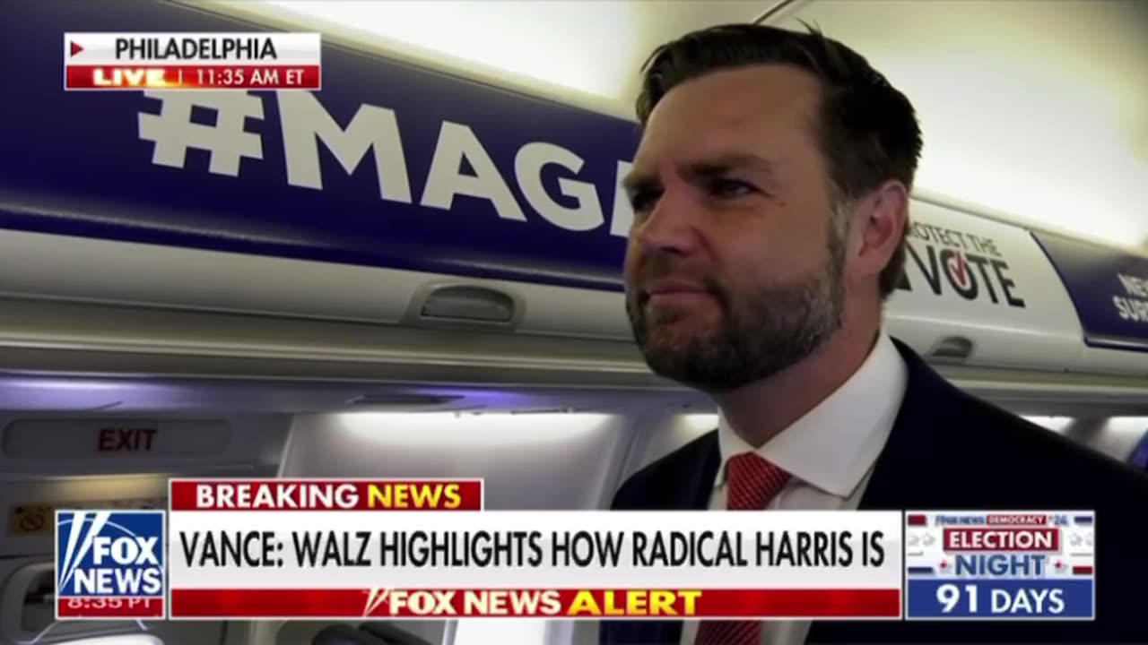 JD Vance Responds to the News that Kamala Harris Picked Radical Leftist Tim Walz for VP