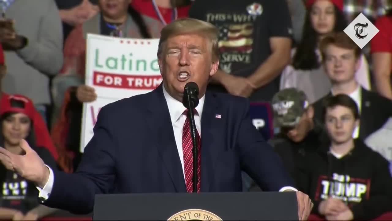 'Sleepy Joe!' Donald Trump mocks Joe Biden's gaffes during rally LOL