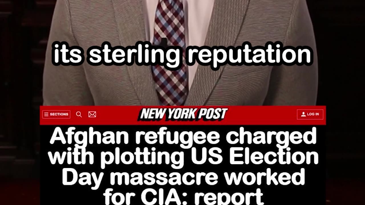 Afghan Refugee Charged with Plotting Election Day Massacre Worked for CIA