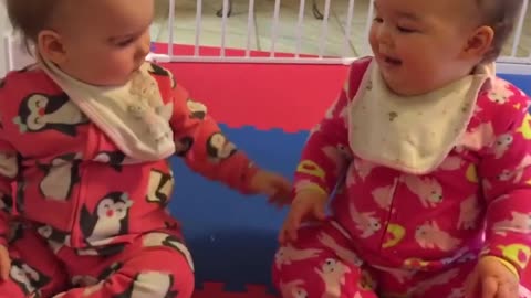 Funny baby's video try not to laugh