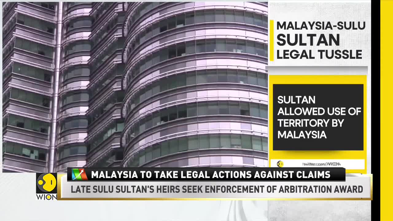 WION Business News: Heirs of Sulu Sultan demand $15 bn from Malaysia; country to take legal actions