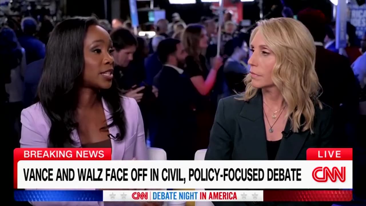 CNN's Abby Phillip Says Tim Walz 'Did Not Seem Prepared' As JD Vance 'Landed A Lot Of Punches'