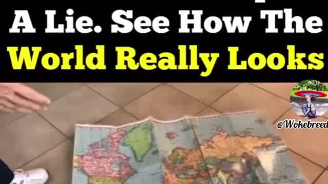 The world map is a lie. See how the world really looks 👀👀