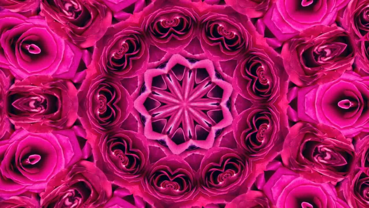 Wonderful patterns created by Kaleidoscope.