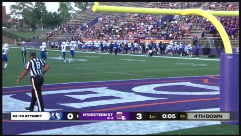 Eastern Illinois vs Northwestern State Highlights | College Football Week 5 | 2023 College Football