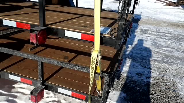 Cargo Equipment Corporation 2 Inch Ratchet Straps In Use