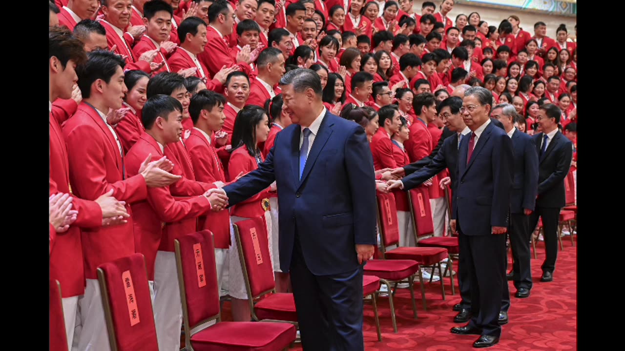 President Xi Jinping met the Chinese sports delegation to the Paris Olympic Games