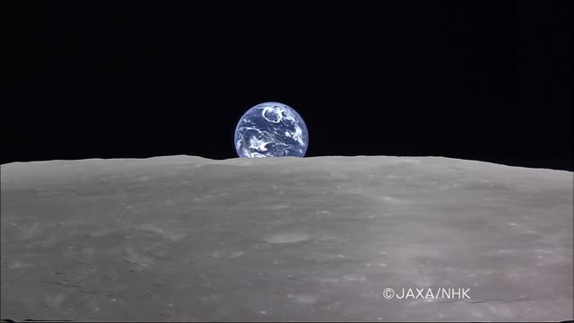 Japanese SELENE orbiter earthrise is a total sham