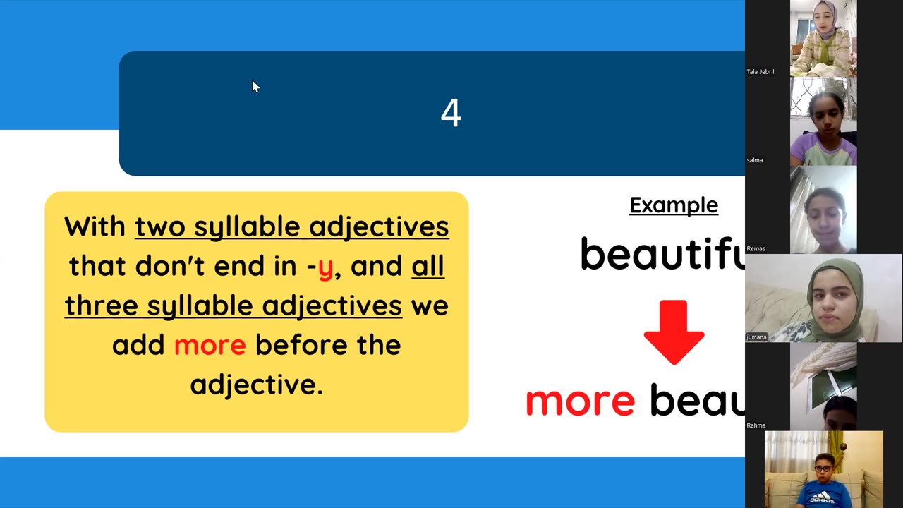 comparative adjectives part 2