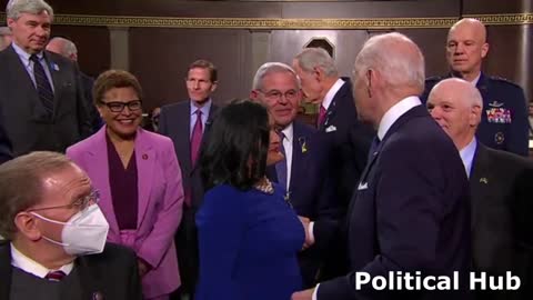 President Biden MOMENTS After his 2022 State of the Union address!