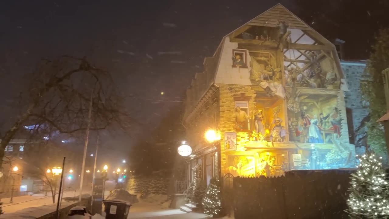 Christmas Walk - Old Town Quebec