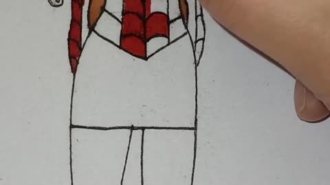 If Spiderman Was A Girl Inspired Fashion Illustration