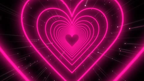 432. Heart Calming Background💖PinkHeart Background Heart Screensaver Heart Background Video Loop