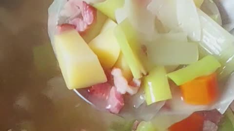 Perfect Homemade Potato Soup #soup #recipe #potato #food #cooking