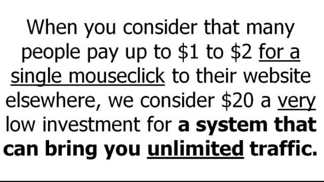 Hot New Traffic System : Monthly Commissions!