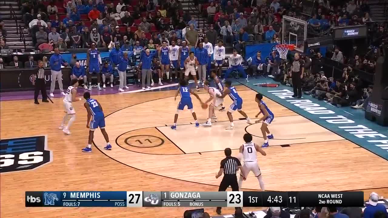 Gonzaga vs. Memphis - Second Round NCAA tournament extended highlights