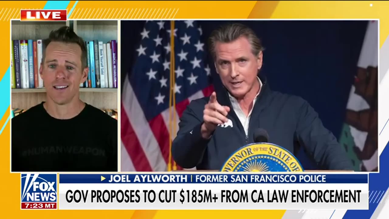 ‘DEATH SPIRAL’_ Will Cain rips Newsom’s proposal to cut $185M from law enforcement Fox News