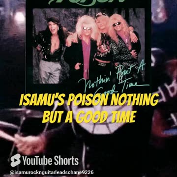 Isamu’s Poison Nothing but a good time