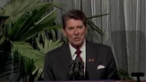 Reagan's speech at Fudan University in 1984