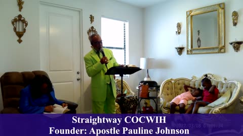 Straightway COCWIH - Apostle Pauline Johnson (November 18, 2023)