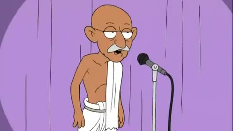 Gandhi in family guy