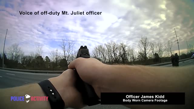 Bodycam Footage of 9 Tennessee Cops Opening Fire On a Man After Highway Standoff