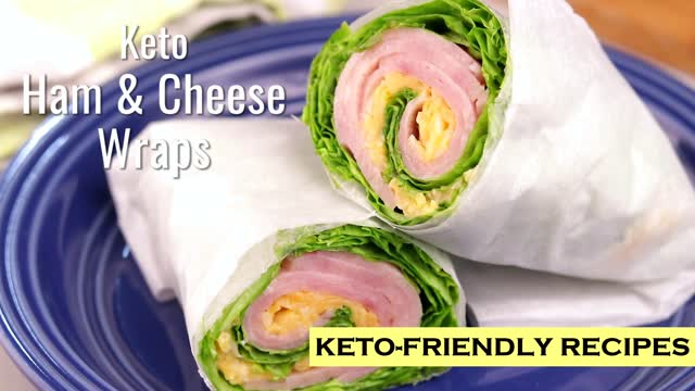 Keto Ham and Cheese Wraps