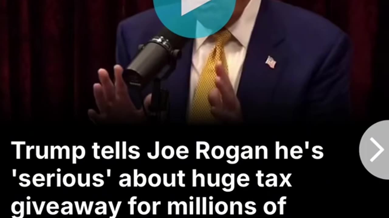 Trump Appeared On 'The Joe Rogan' Podcast On Friday!
