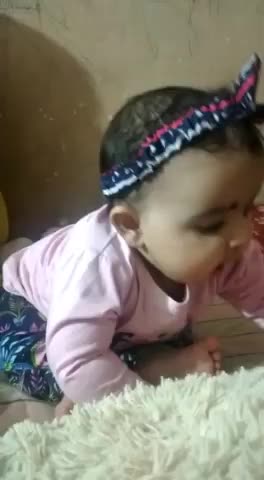 Adorable Baby playing