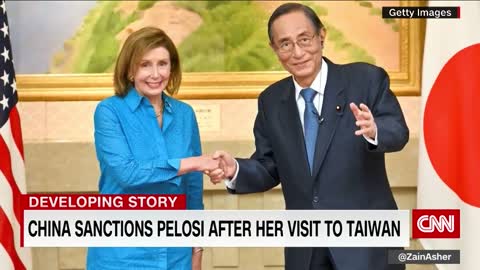 China targets Pelosi and her family with sanctions