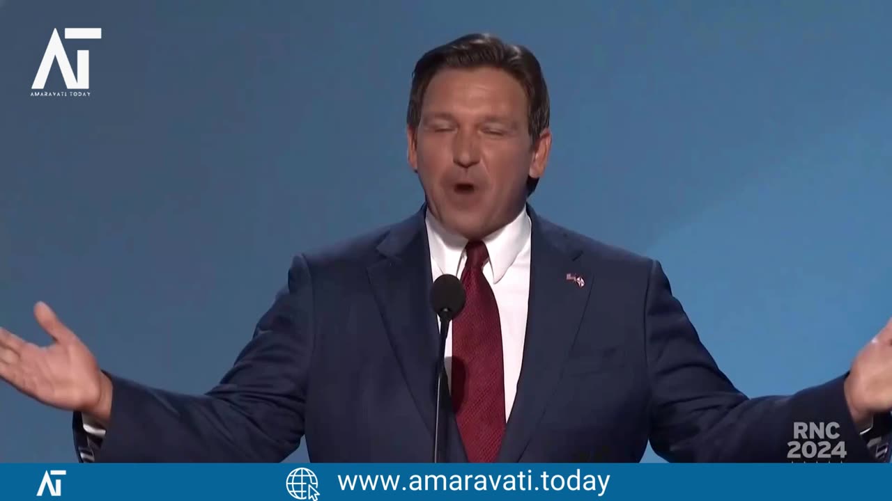 Governor Ron DeSantis's Powerful Speech at the Republican National Convention in Milwaukee 2024