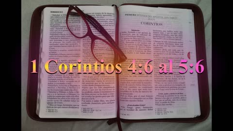 Estudio 1 Corintios , Capitulo 4 :6_5: 6