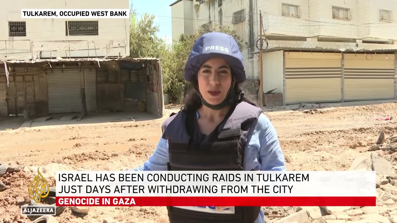 Israeli assault on West Bank: Army fires shots near Al Jazeera crew