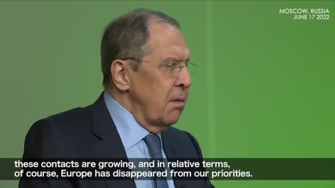 Russian FM Lavrov on Ukraine's EU candidacy, West's intentions and Kyiv weapons sold on black market