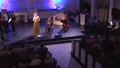 Eabha Mc Mahon at the Kylemore Abbey Concert March 16th 20153
